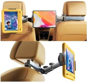 LISEN Car Tablet Holder Mount for iPad Headrest Back Seat Travel NEW OB